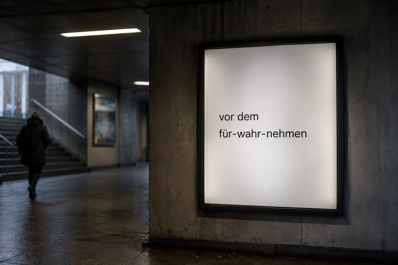 VORDEM – Arbeit an der Wand